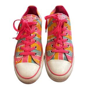 Converse All Star CTAS 139590F Women's 9 Rainbow Stripe Sneakers